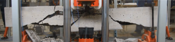 HBM force transducer in free fall machine