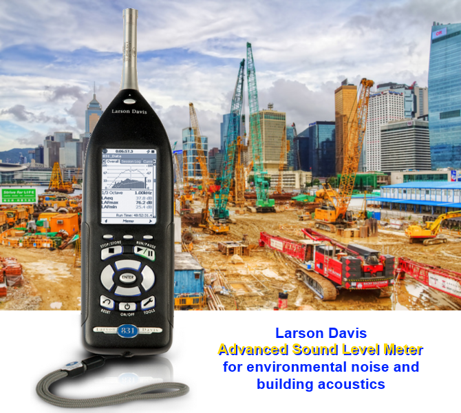 Larson Davis 831 Sound Level Meter; IEC651; IEC804