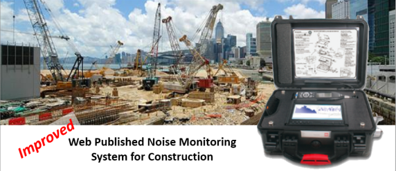 Larson Davis web published construction noise monitoring system